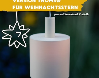 Austausch Lampenschirm TROMSØ passend für Weihnachtsstern Stern A1e/A1b | Ersatz-Lampenschirm | Ganzjährig | Licht | Nordic Design