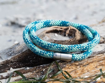 Armband mit Magentverschluss | Surferbracelet | Freundschaftsarmband | Maritim Surf Skate Rock'n'Roll