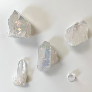 Angel Aura Quartz Cluster/Point | Crystal | Beauty | Happiness | Balance | Healing
