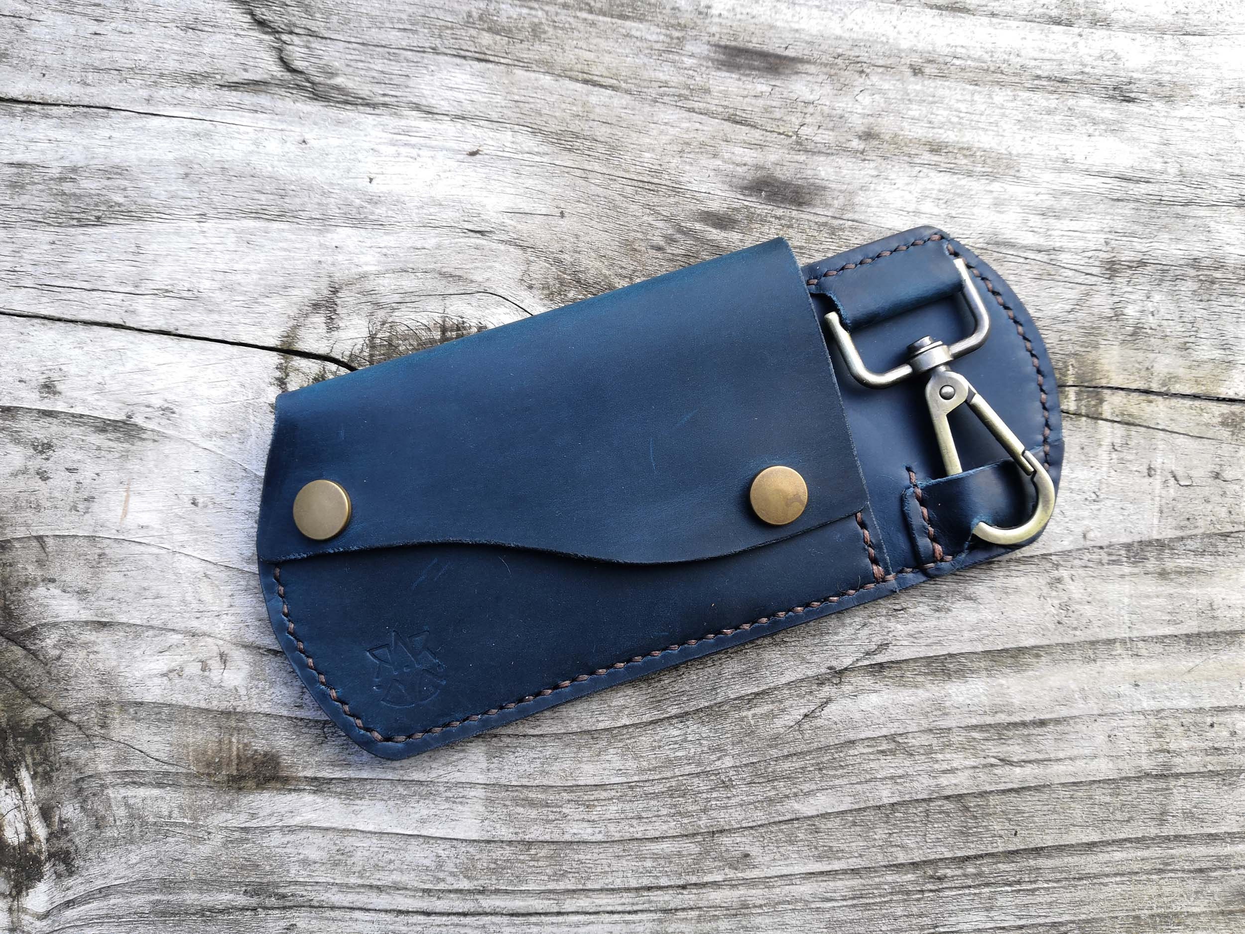 Leather Belt Wallet, Leather Key Holder, Belt key holder, Travel Wallet, Leather Small Wallet, Handmade Belt Wallet
