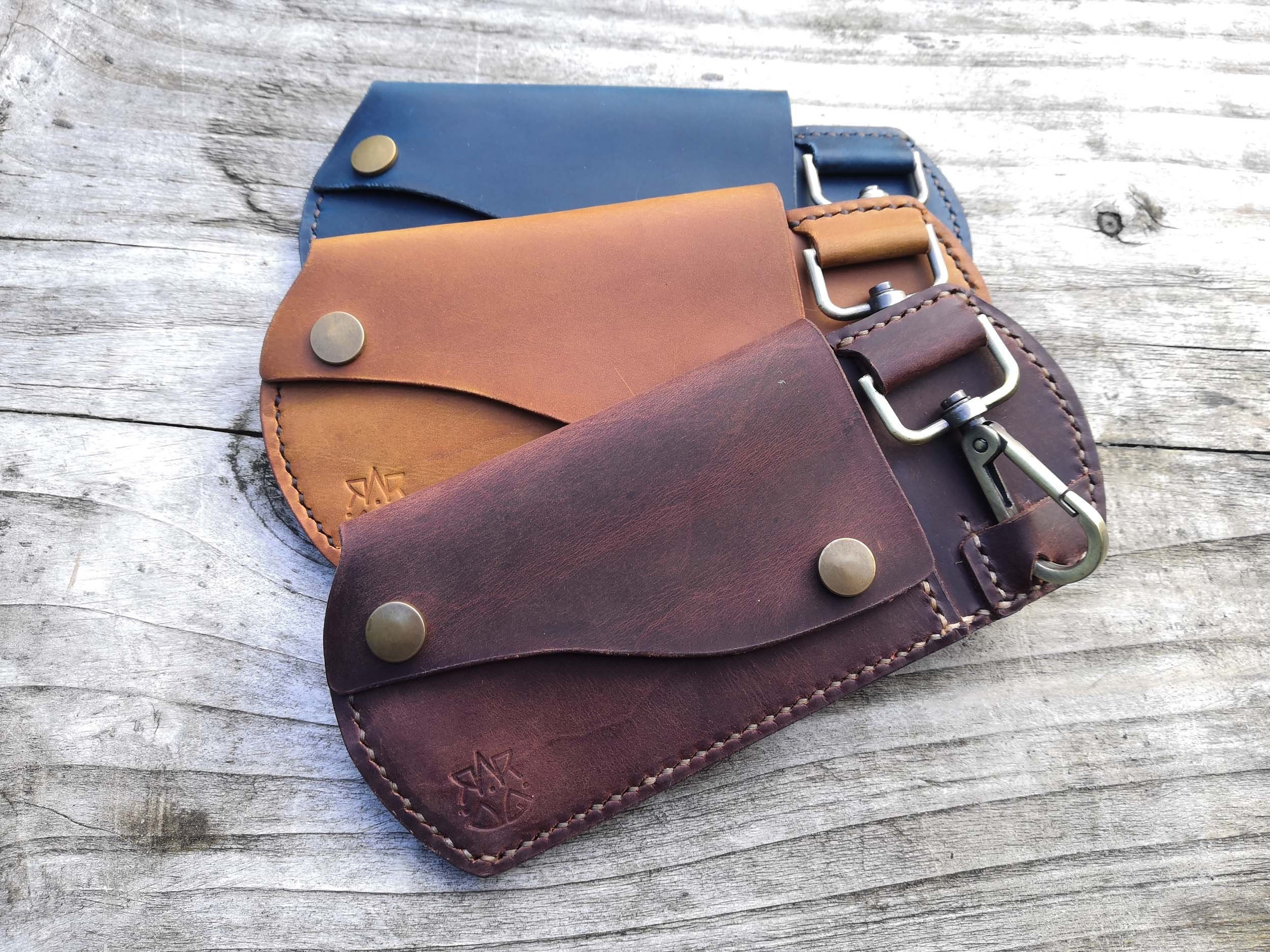Leather Belt Wallet, Leather Key Holder, Belt key holder, Travel Wallet, Leather Small Wallet, Handmade Belt Wallet