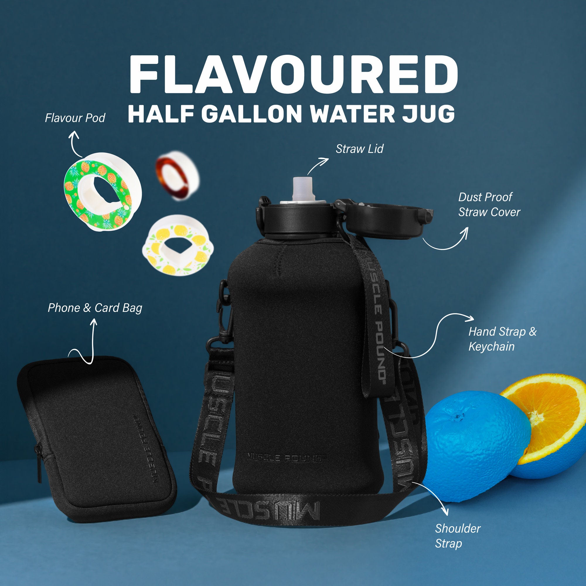 7 gusti Air Up Water Bottle Flavour Pods con bottiglia d'acqua