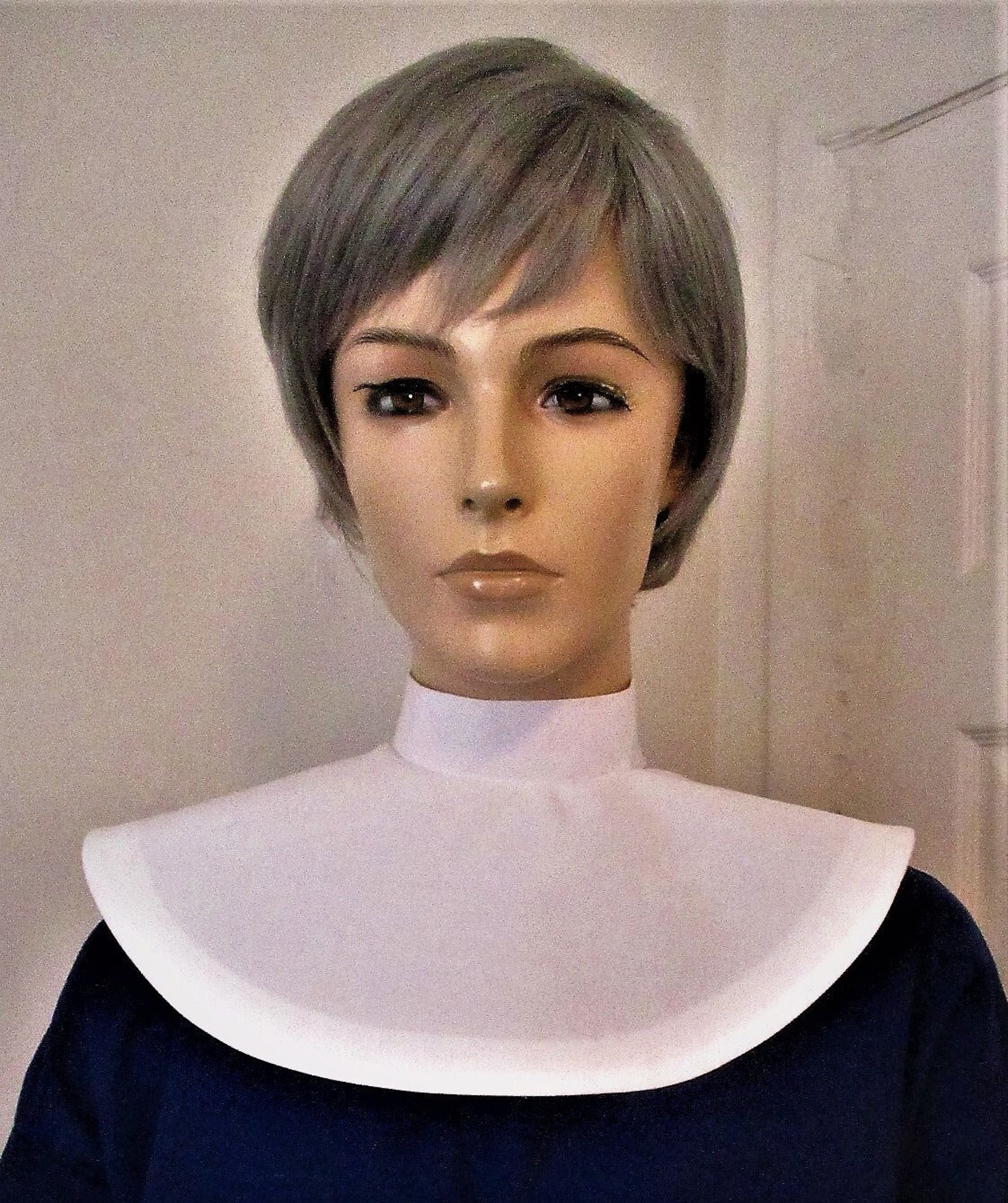 NUNS CAMMASET COLLAR Nun's Guimpe Nun Collar Nuns Habit Etsy