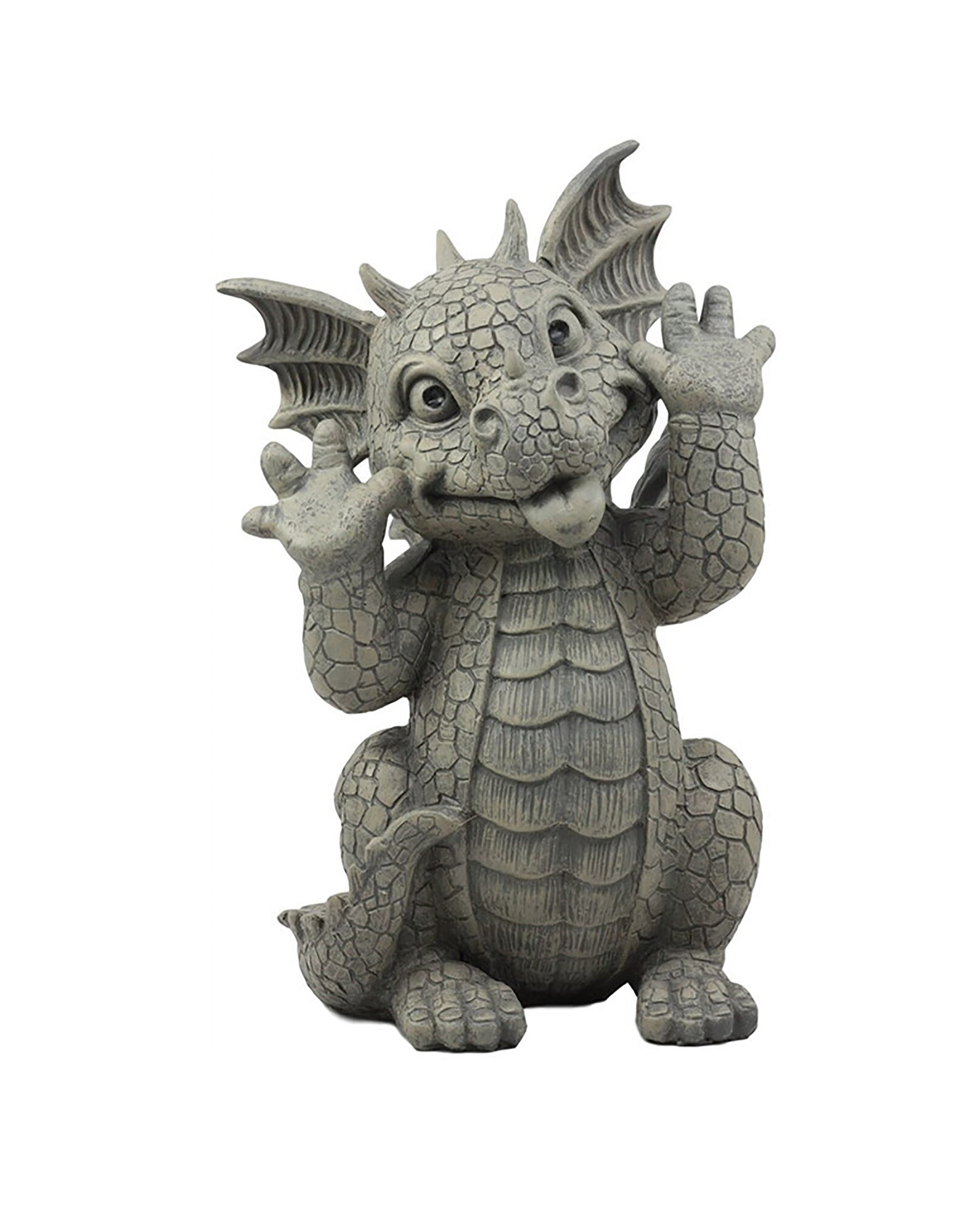 Garden decorations lovely resin sculptures teasing dragon Etsy