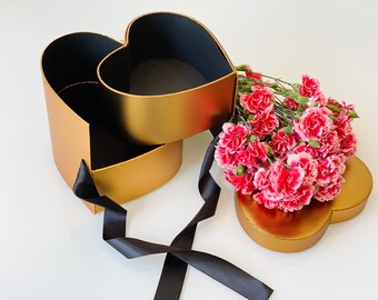 Floral Heart Box Etsy