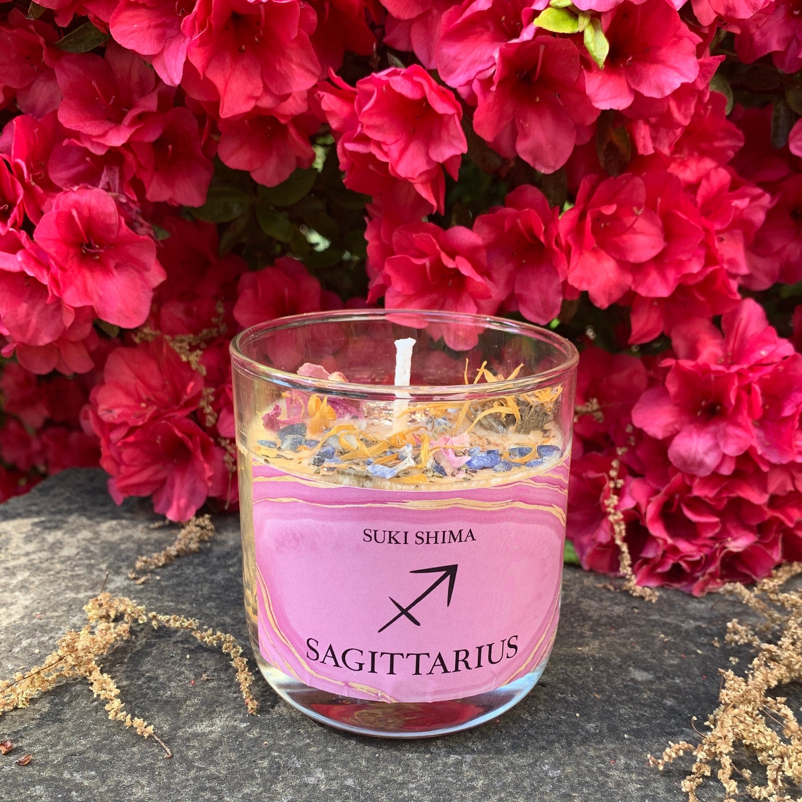 SAGITTARIUS ZODIAC CANDLE / Fire Sign / Horoscope Charm/astrology