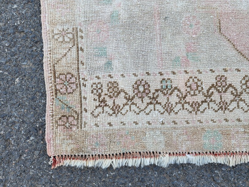 Small Rug 3x6 Bohemian Rug Hand Made Rug Rugs for Kitchen Bath Room Rug