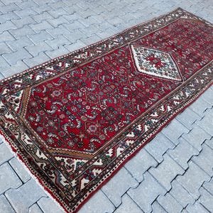 Kitchen Runner Rug 3x9, Oriental Persian Runner Rug, Hand Made Runner Rug, Hallway Runner rug, Bohem Rustic Home Decor Rug, Turkish Rug