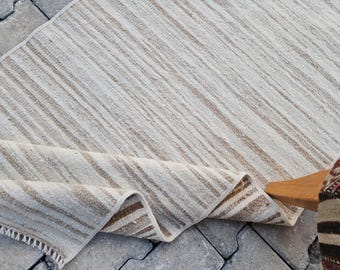 2x11 Handwoven Turkish Kilim: Rustic Hallway Runner, Farmhouse Decor