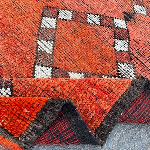 herki runner rug 3x9- home interior design vintage area rug- wool vintage runner rug- herki rug- boho decor runner rug