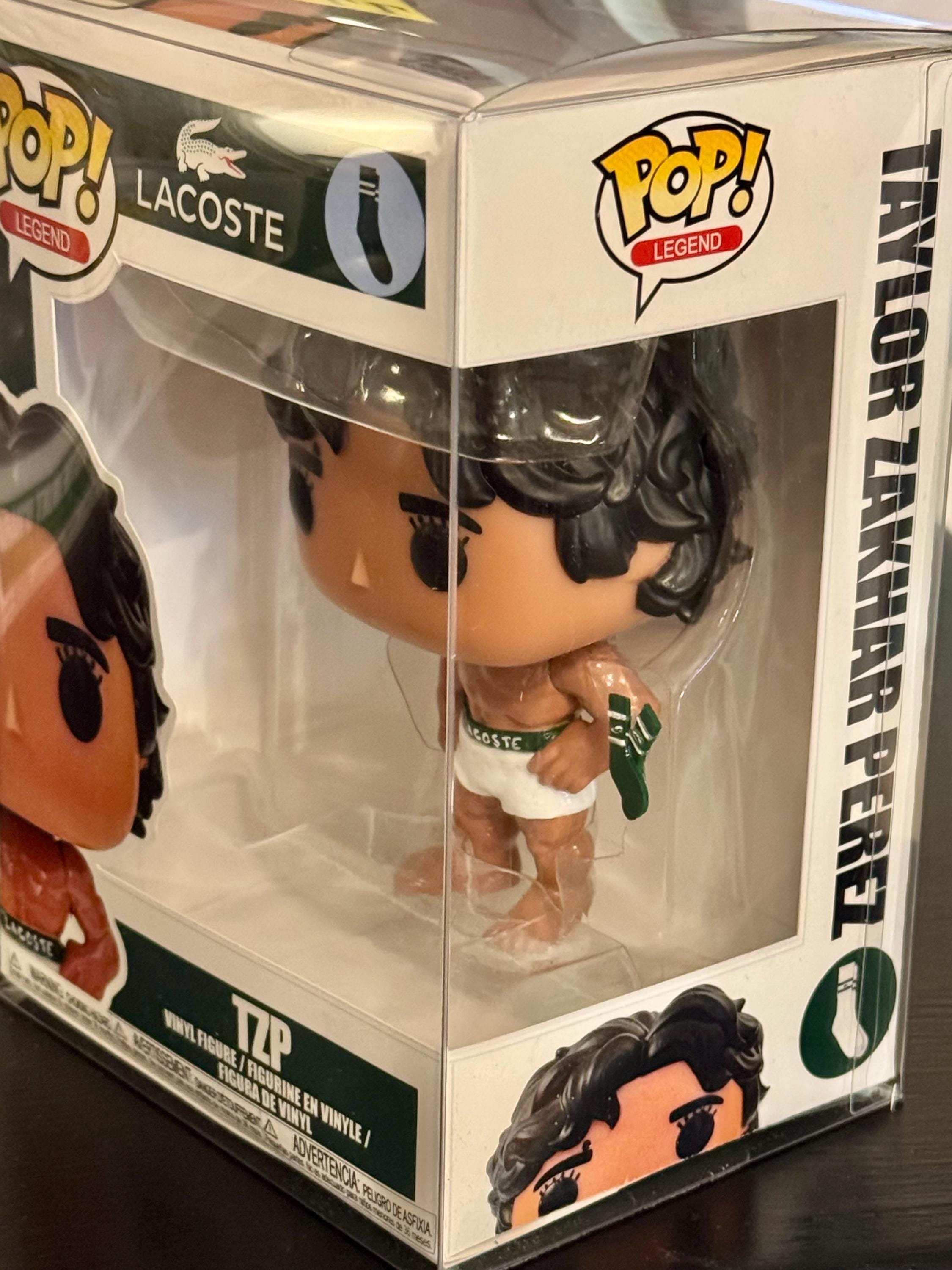 Custom Funko Pop Taylor Zakhar Perez Lacoste Ad Collab WHITE