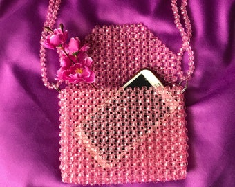 bead crystal bag