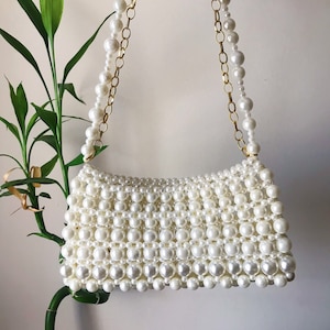 180 Best Pearl bag ideas in 2023  pearl bag, beaded bags, beaded handbag