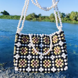 Granny Beaded Bag Etsy Denmark