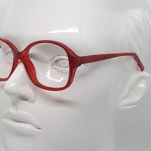 Vintage Red France Frame 4441 Ultra Rare Retro Eyewear Original Optical Frame 80s!