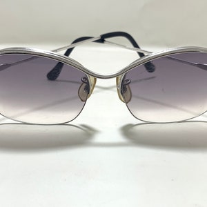 Vintage Japan Sunglasses MOD.201/ 51/2  Round Square 80s Aviator  - Unreachable and Rare
