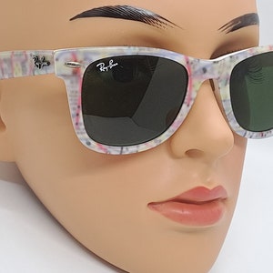 Ray Ban Wayfarer Sunglasses RB2140 Hand made Italy special series #2