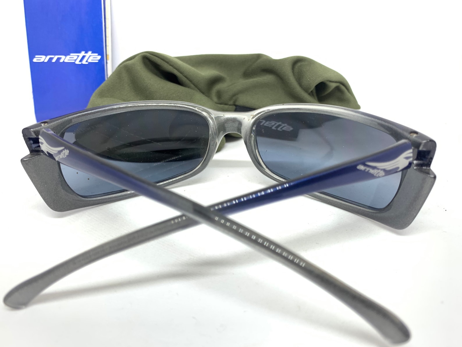 Vintage Wrap Slide 4034193/53 Blue Mens Sunglasses Etsy