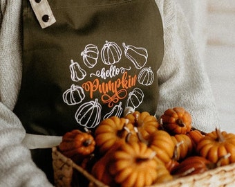 Halloween Inspired Apron: Perfect Cookie Bakers Gift, Apron for Gifting, Mom-Daughter Coffee Apron