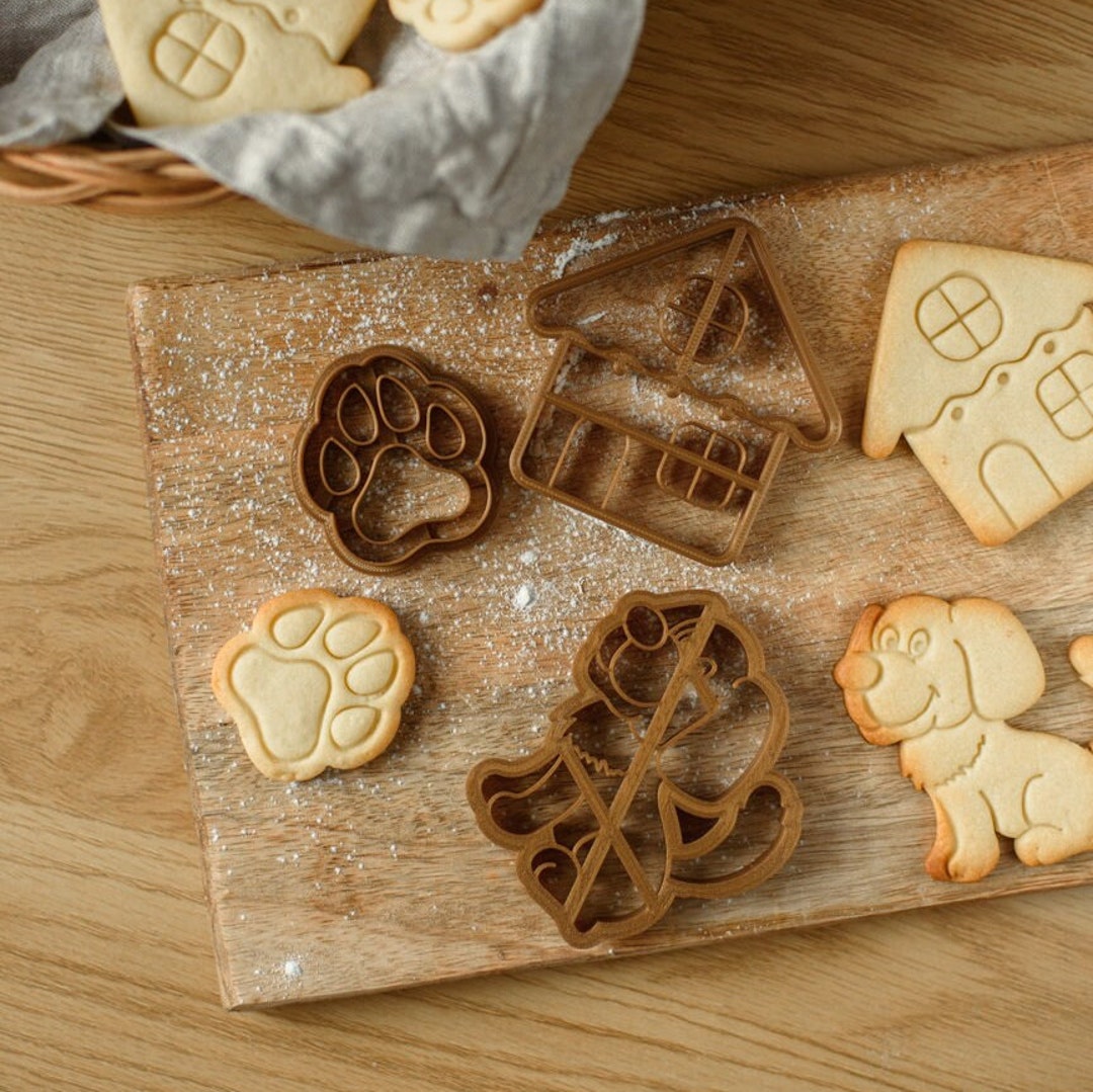 Discover Our Set of Dogshaped Cookie Cutters for Fun Baking Etsy