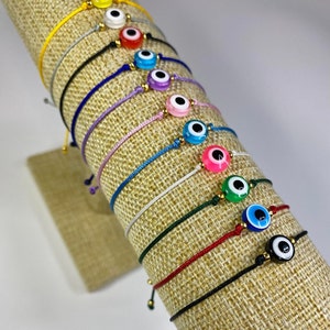 Bracelet mauvais œil, bracelet de protection, bracelet fil rouge, bracelet porte-bonheur, bracelet mauvais œil pour enfants, bracelet Nazar, bracelet de protection