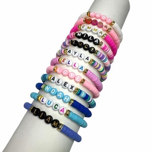 Kids name bracelet, Personalized name Custom beaded bracelet, custom name Friendship bracelet, Bracelets for Girls, Gift for Friend, Mom