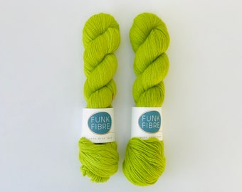 Alpaka Sport, 4-fach, Alpaka/Merino - "Kermit"