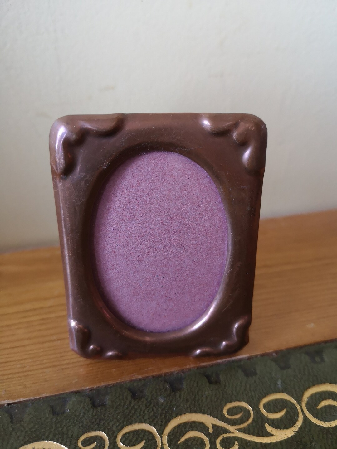 Antique Copper Picture Frame Etsy
