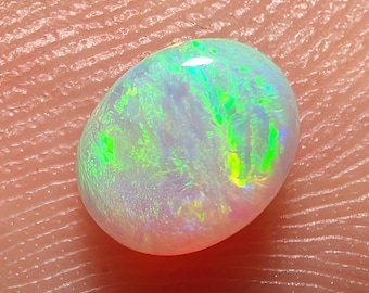 0.45 ct. Crystal Opal Cabochon, Australian Natural Opal
