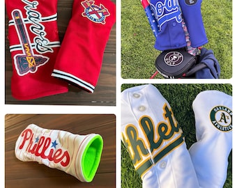 Custom Golf Headcovers from your jersey or shirt (Driver, Fairway, Hybrid)