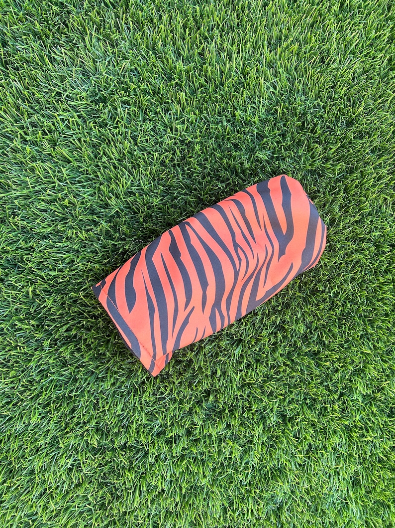 Tiger Stripe Golf Driver, Fairway & Hybrid Headcovers inspired by Tiger Woods image 3
