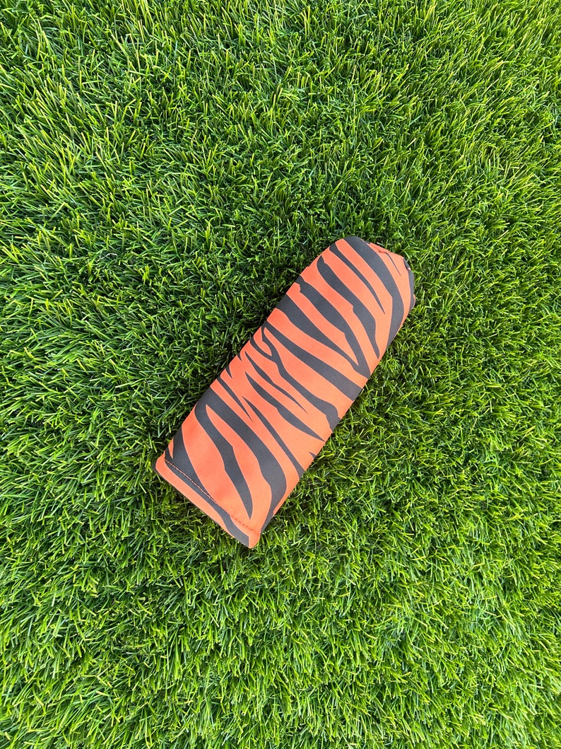 Tiger Stripe Golf Driver, Fairway & Hybrid Headcovers inspired by Tiger Woods image 5