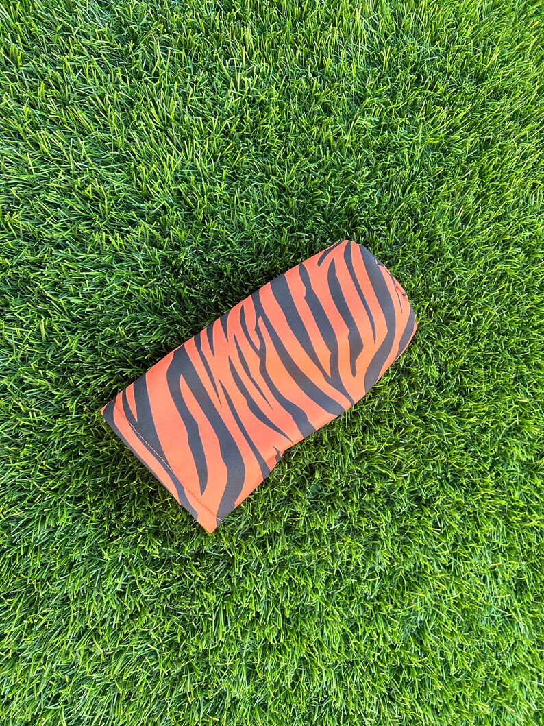 Tiger Stripe Golf Driver, Fairway & Hybrid Headcovers inspired by Tiger Woods image 4