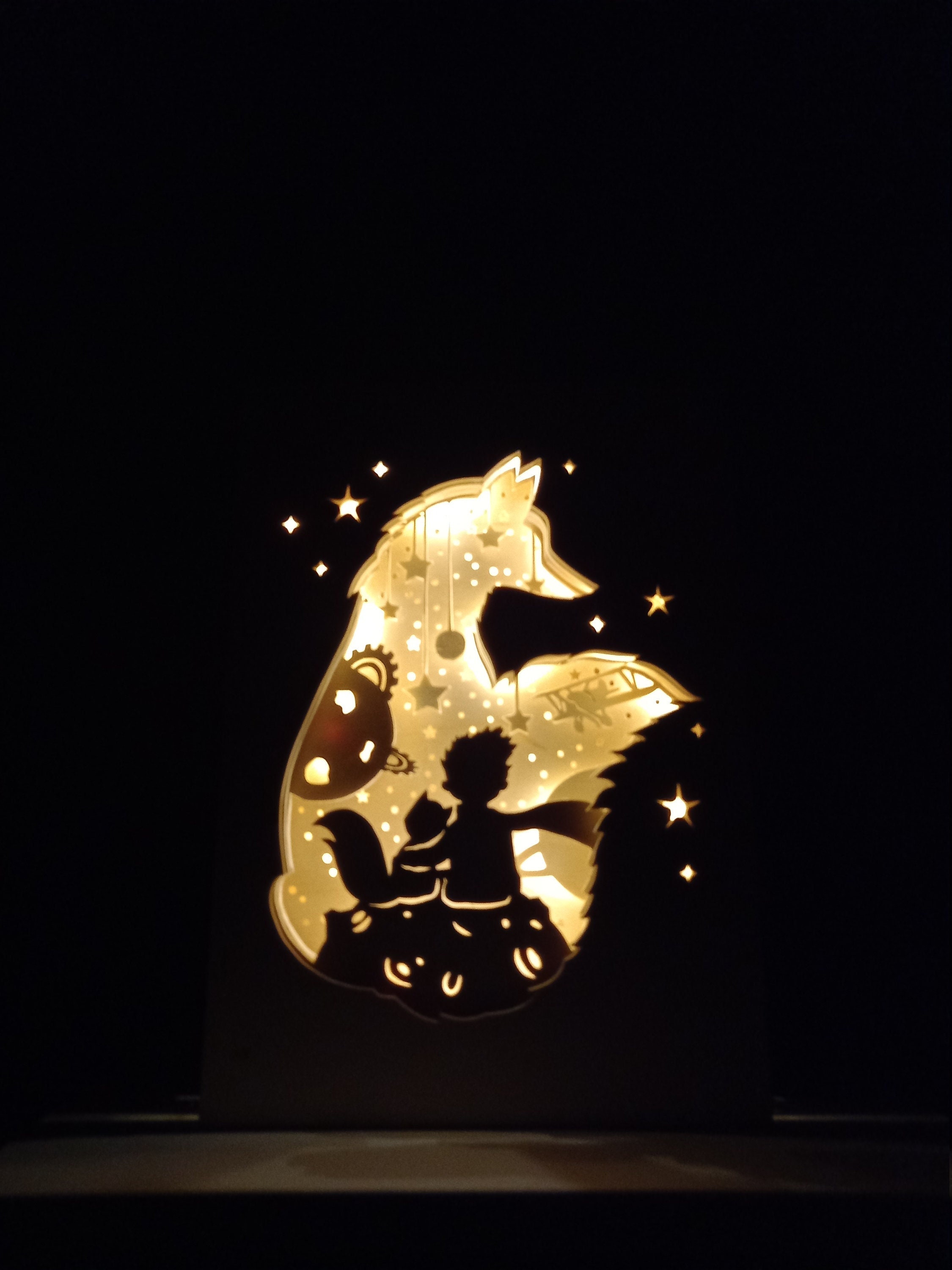 Lightbox En Bois - Petit