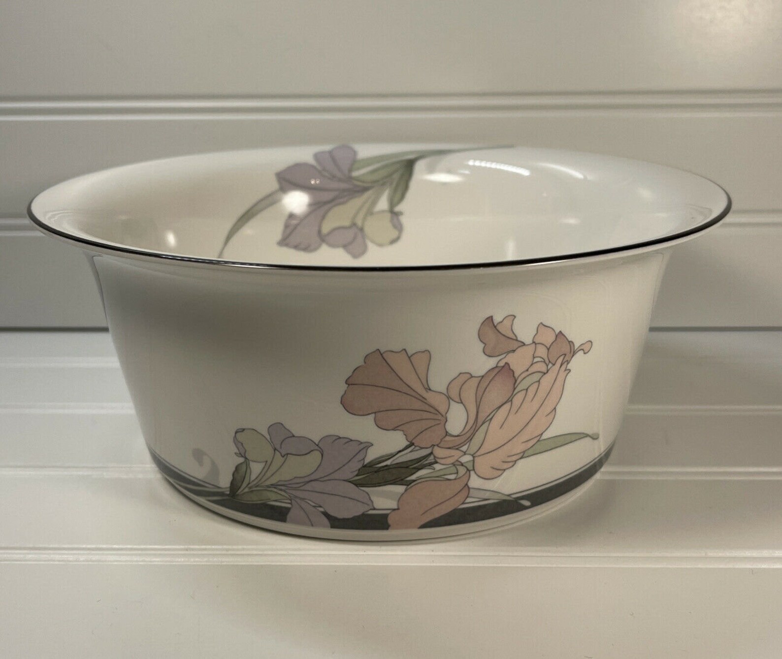 Cafe du Soir by Noritake New Decade 9091 8 in Round Vegetable Etsy