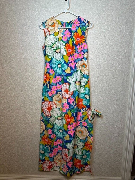 Floral Side Slit Maxi Dress At Home Wear by Van R… - image 3