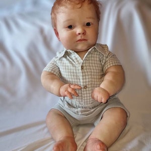 CUSTOM Realborn 3 month Joseph Awake