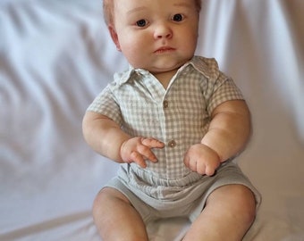 CUSTOM Realborn 3 month Joseph Awake