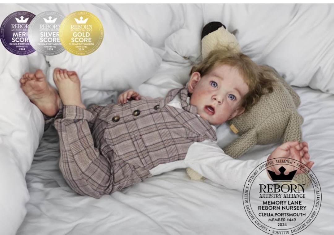 リボーンドール　リアム　Liam by Bonnie Brown Reborn Doll, Liam by Bonnie Brown, Toddler Reborn Babies, Custom