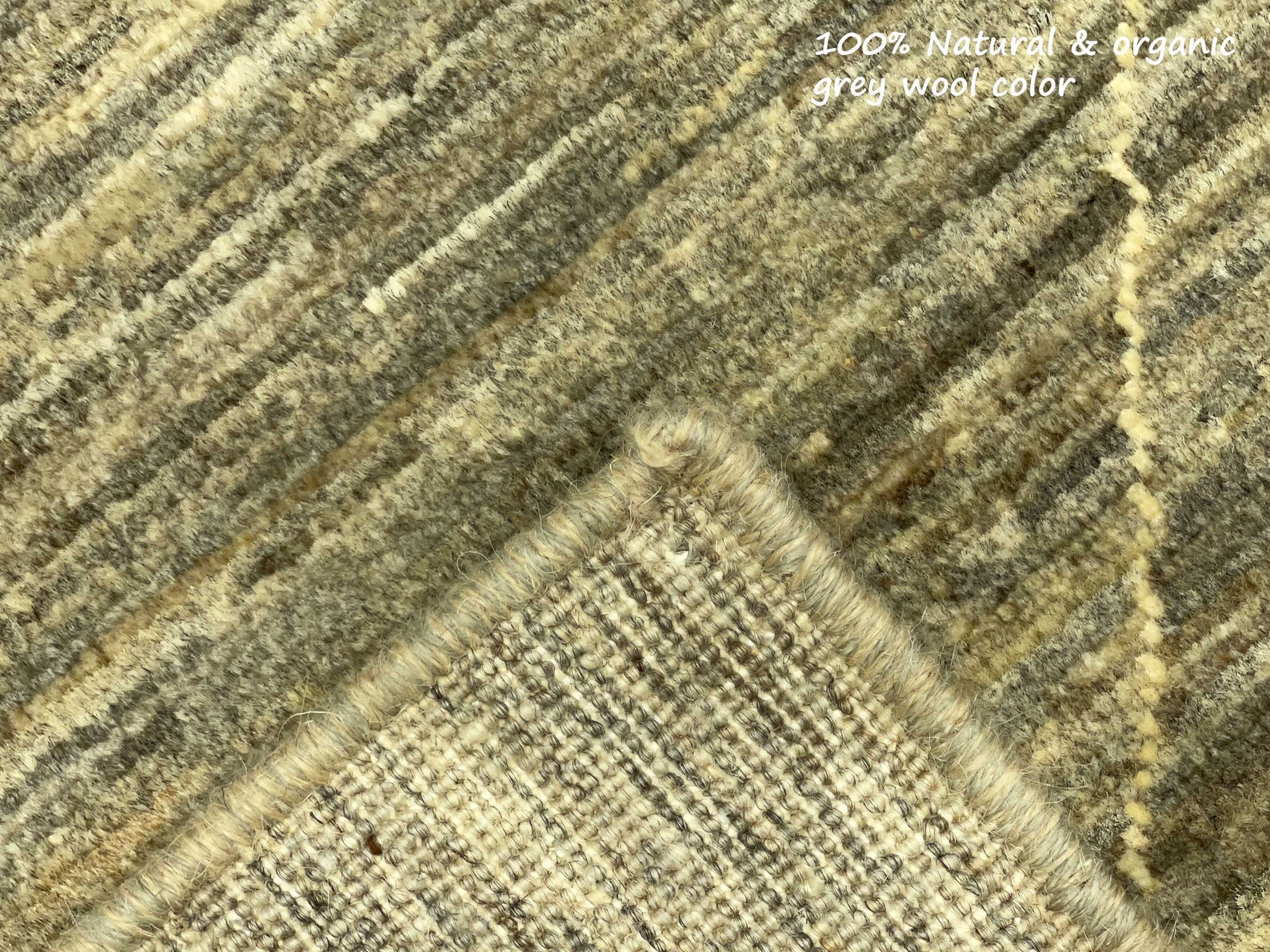 8x10 ft. Handgemachter Teppich aus Afghanistan Grauer | Etsy