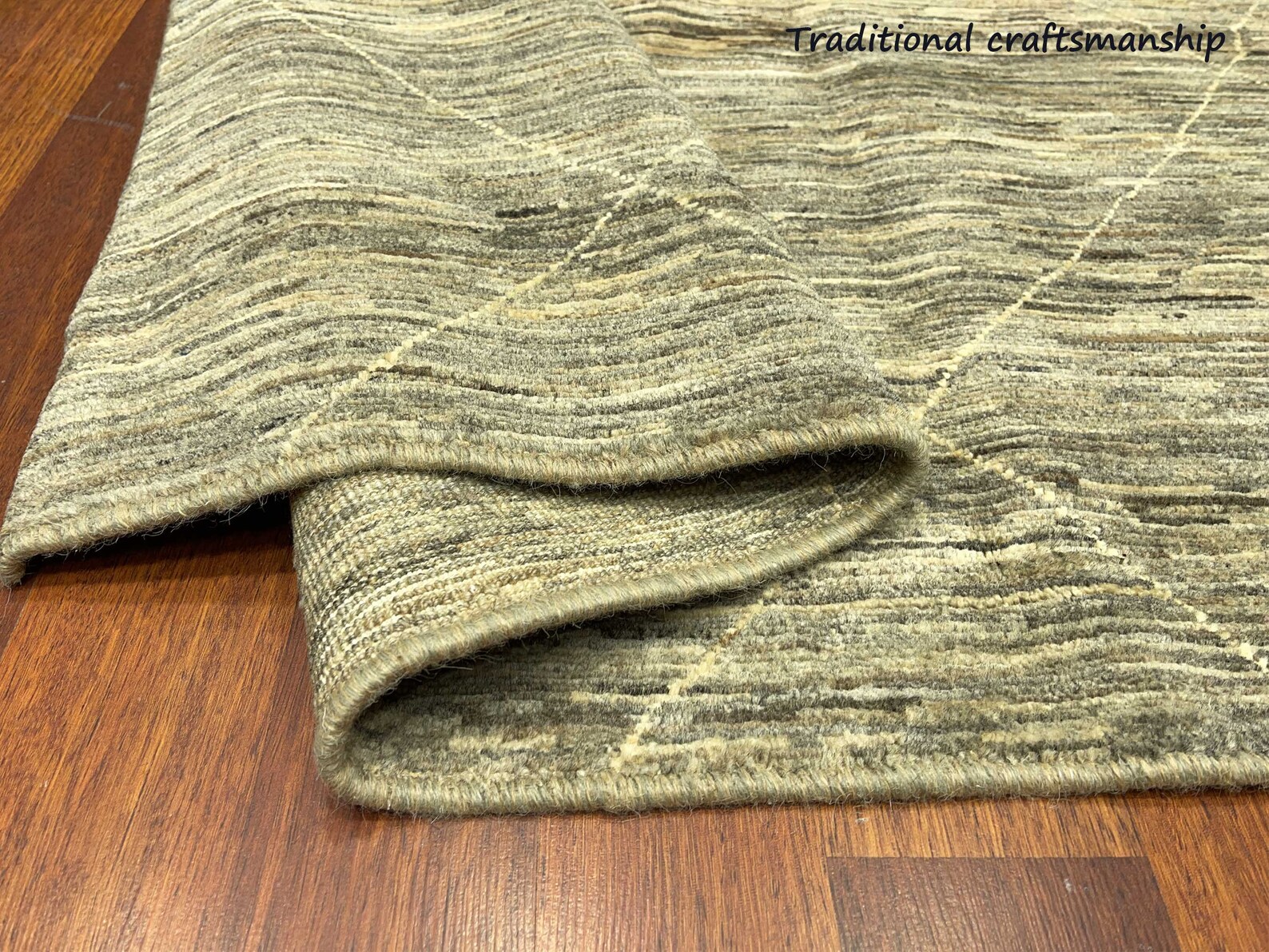 9x12 ft. Handgemachter Teppich aus Afghanistan Grauer | Etsy