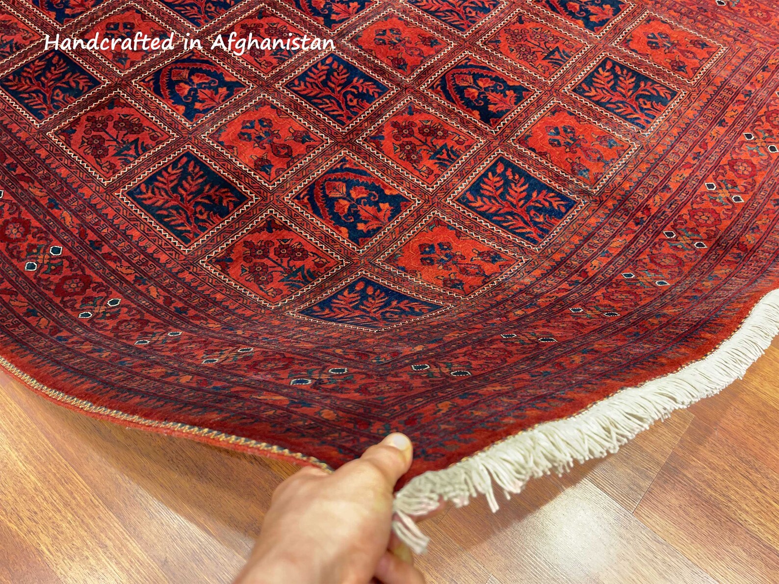 6X9 ft. Handgewebte afghanische Stammes-Wolle-Teppich Schöne | Etsy