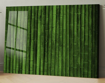 Tempered Glass Wall Art, Landscape Glass Wall Art, Glass Wall Decor, Panoramic Wall Art, 3D Abstract Glass Wall Art, Large Glass Wall Art