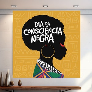 Ethnic African Woman Wall Art, African American Wall Art, Beautiful Colorful Black Woman Art, Tempered glass wall art, Canvas Wall Art