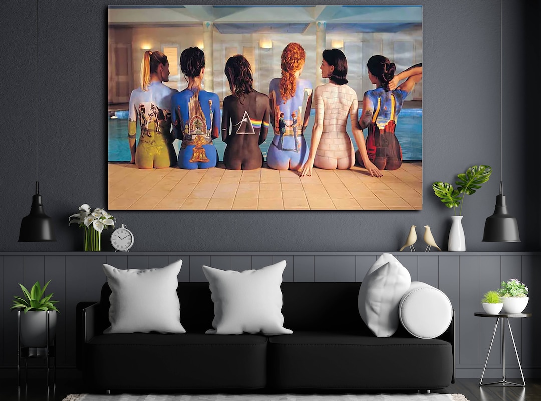 Pink Floyds Back Catalogue, Pink Floyd Poster, Pink Floyd Canvas, Music Band Wall Art, Ready to