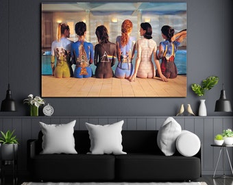 Pink Floyds Back Catalogue, Pink Floyd Poster, Pink Floyd Canvas, Music Band Wall Art, Ready to Hang