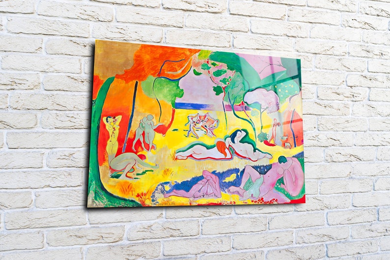 Henri Matisse the Joy of Life, Mid Century Modern Wall Art, Extra Large