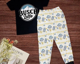 Busch Light Pajamas Set - Busch Light Shirt - Busch Light Pants - Busch Light gift