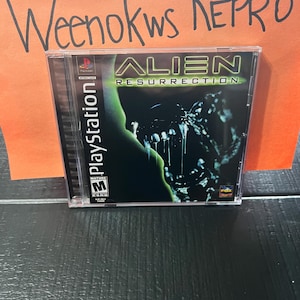 Alien Resurrection ESTUCHE DE REPRODUCCIÓN Sin Disco ps1
