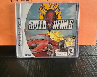 Speed Devils - New Sega Dreamcast Custom Game Case - No Manual